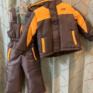24 M snow pants and jacket